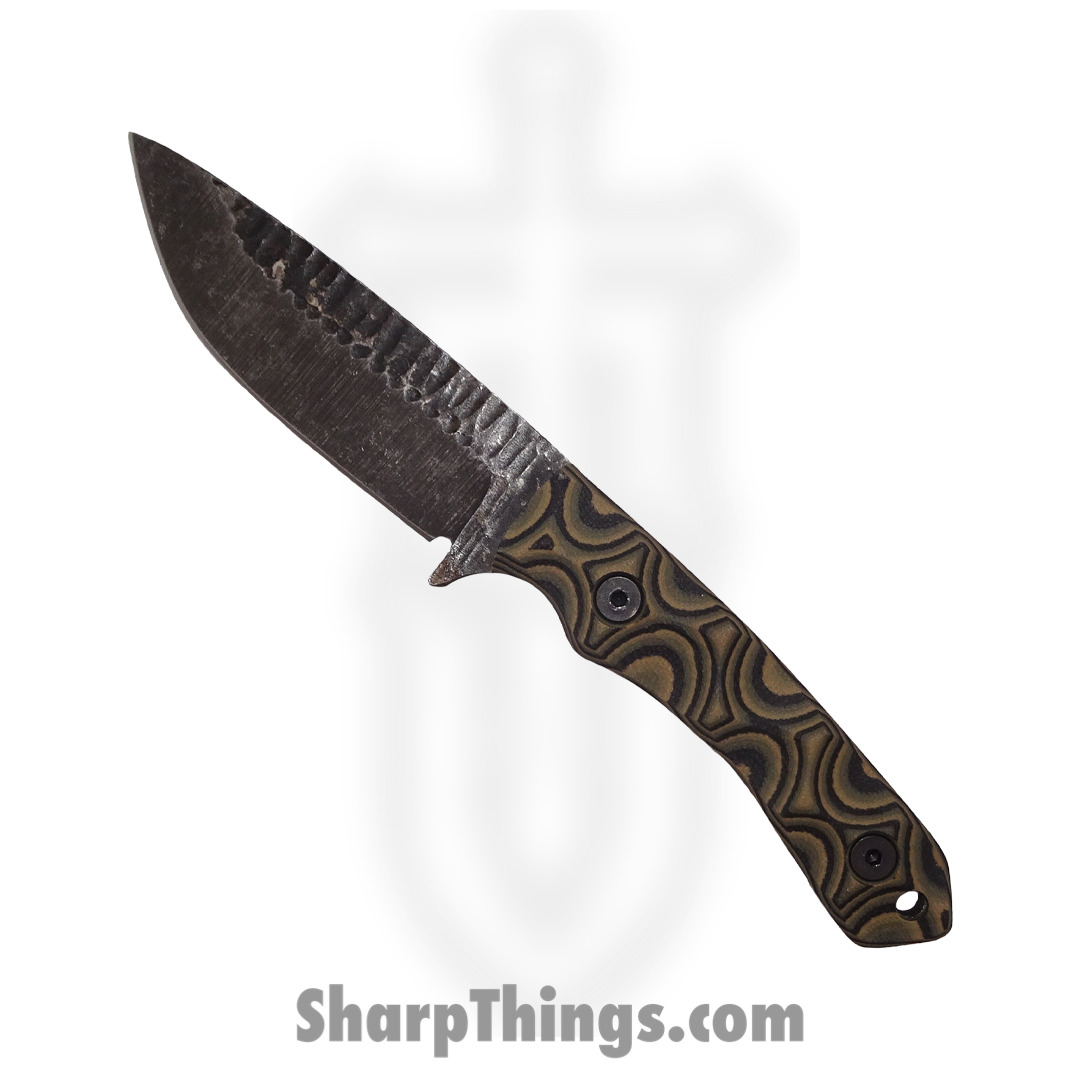 1cd13990-c248-41b0-81ef-94a85eae75f7_GP2-CAMO-G10_1.jpg Stroup Knives - GP2-CAMO-G10 - GP2 General Purpose Fixed Blade Knife - G10 1095 - Camo - Image 1