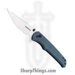 Boker Magnum - BOM01SC722 - Bluejay - Folding Knife - 440A Satin Clip Point - Canvas Micarta - Blue