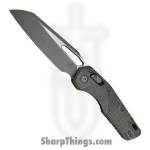 Microtech - 210-10APFRMS1 - MSI Marfione Select - Folding Knife - M390MK Apocalyptic Modified Sheepsfoot - Frag Titanium - Gray