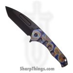 Medford Knife - MKF2084PDT-03PV-TPCP-Q4- Praetorian Slim Flipper - PVD TANTO - S45VN - Faced/Flm Bronze