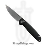 Tactile Knife Co. - 20-mv-mc01-rm02 - Maverick - Folding Knife - Magnacut Stonewash Drop Point - Micarta - BLACK