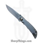 Spartan Blades - SF10SWBZ - Harsey 3.25 - Folding Knife - CPM S45VN Stonewash Drop Point - Titanium - Bronze