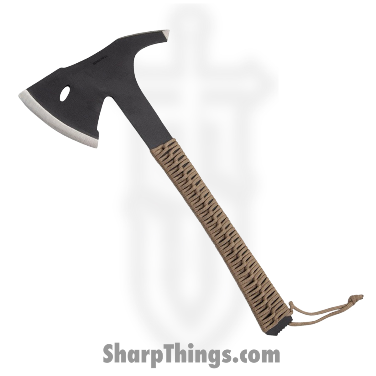 1e6af5e6-07a8-450d-b026-17a002dcd79f_CTK181036_1.jpg Condor Tool & Knife - CTK181036 - Sentinel Axe - 1075 HC Coated - Cord Wrapped - Desert Tan - Image 1
