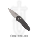 ProTech - 2905 - Sprint - Automatic Knife - S35VN Stonewash Drop Point - Aluminum - Black
