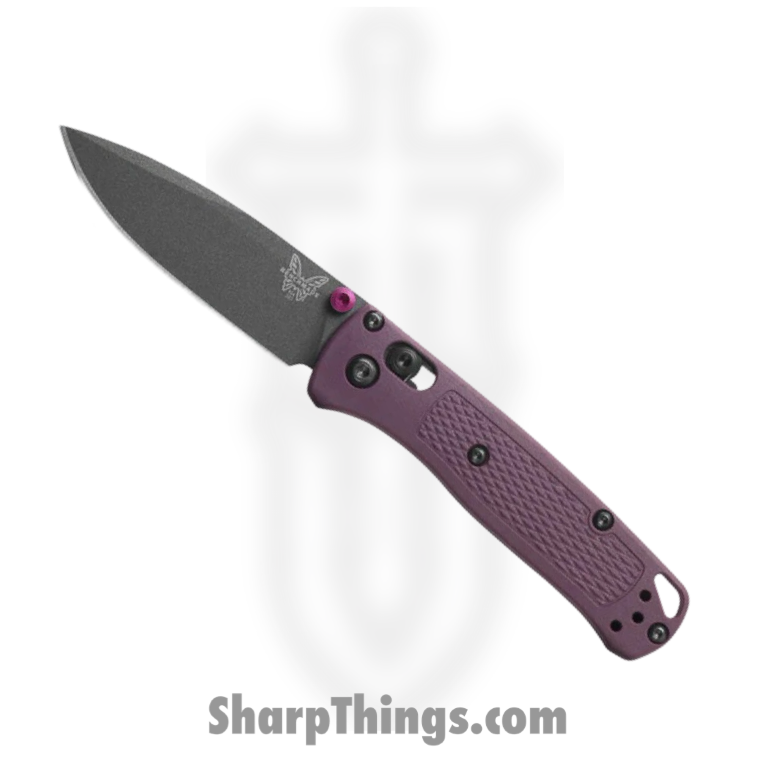 1ea77fee-323f-4c7b-9022-dad6d450b742_533GY-09_1-scaled-1.png Benchmade - 533GY-09 - Mini Bugout - Folding Knife - CPM S30V Coated Drop Point - Grivory - Dark Purple - Image 1
