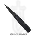 ProTech - 921-OPERATOR - Godfather - Automatic Knife - 154CM Coated Spear Point - Aluminum - Black