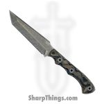 T.Kell Knives - OpsHwkMult - Ops Hawk - Fixed Blade Knife - 80crv2 Nickle Boron Coated Tanto - G10 - Multicam
