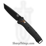 Benchmade - 537BK-10 - Bailout - Folding Knife - S90V Coated Tanto - Carbon Fiber - Black Copper