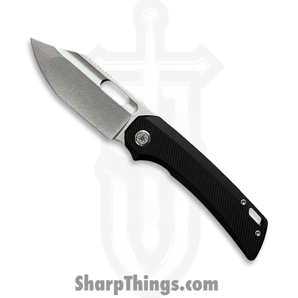20c42fc3-2800-4eb1-9190-ffead3bb55fb_EMP-REL-SW-BK_1.jpg EMPEDC - EMP-REL-SW-BK - Relative Framelock - Folding Knife - CPM MagnaCut Stonewash Bowie - Titanium - Black - Image 1