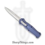 Benchmade - 3300-2301 - Infidel Limited Edition - OTF Auto - CPM S30V Stonewash Double Edge - 6061-T6 Aluminum - Crater Blue