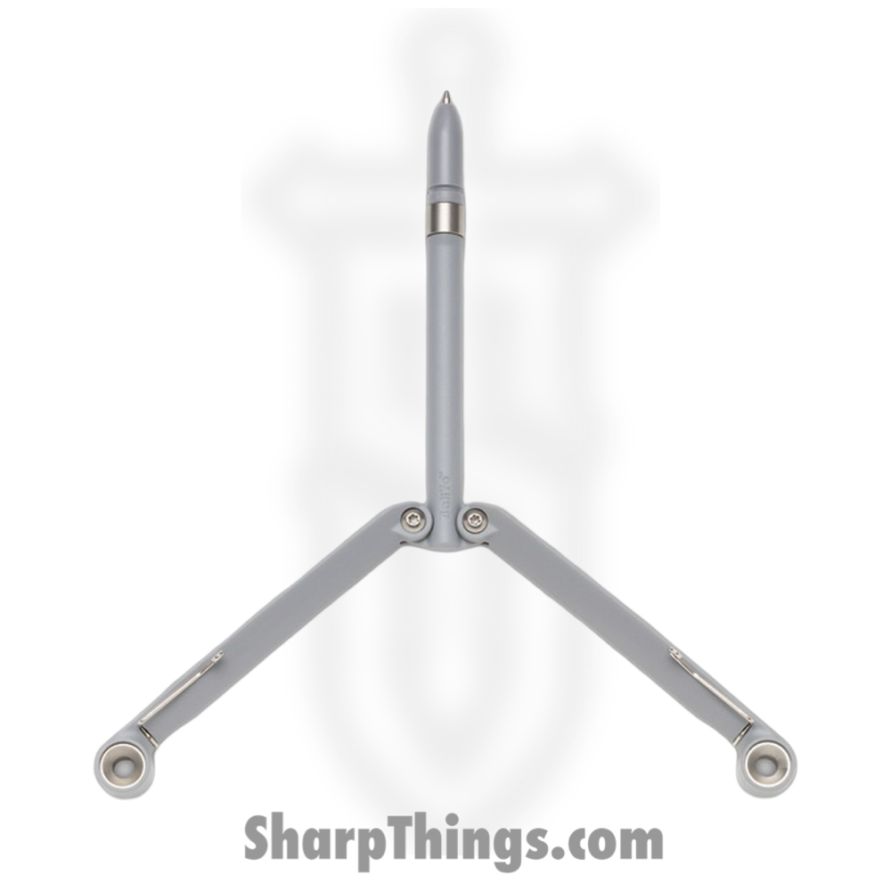 21598e7c-c656-4bd5-89ab-c3bce154d467_SCYCN101_1.jpg Spyderco - SCYCN101 - Baliyo Wing Pen - Polymer - Gray - Image 1