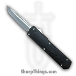 TakCom - TCVG2TNNBBSA - Vigor V2 - OTF Auto - 154CM Satin Tanto - 6061-T6 Aluminum G10 - Black