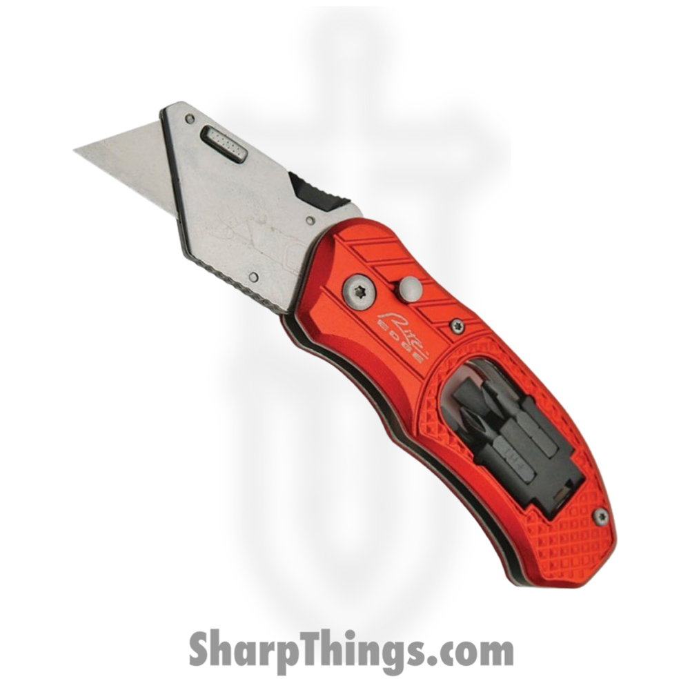 22624d4d-07dc-411f-a524-0afb2b1d4ec8_CN211231_1.jpg Rite Edge - CN211231 - Box Cutter With Screwdriver - Stainless - Aluminum - Red - Image 1