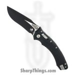 Microtech - 137RL-1FLGTBK - Amphibian - Folding Knife - M390MK Coated Drop Point - G10 - Black
