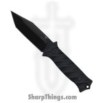 Takumitak - TKF201BK - Fulcrum - Fixed Blade Knife - D2 Blackwash Tanto - G10 - Black