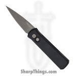 ProTech - 720 - Godson - Automatic Knife - 154CM Bead Blasted Spear Point - 6061-T6 Aluminum - Black