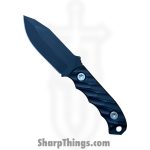 Half Face Blades - HFBDISFO - Disaster - Folding Knife - S45VN Coated Clip Point - Titanium - Gray