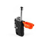 True - TRU-ACC-1001 - Plasma Lighter XR - Rechargeable - Extendable Neck - Black Blue
