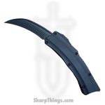 Heretic Knives - H060-6A-T - ROC Tactical - OTF Auto - Magnacut Coated Hawkbill - 6061-T6 Aluminum - Black