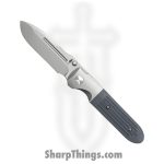 Terrain 365 - TER10514 - Invictus ATB Framelock - Folding Knife - Terravantium™ Dendritic Cobalt Satin Clip Point - G10 - Gray