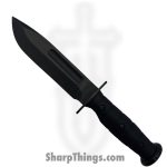 Medford Knife and Tool - MK103SPQ-10LE-SPQ3-Q4 - USMC Fighter - Fixed Blade Knife - S35VN PVD Drop Point - G10 - OD Green