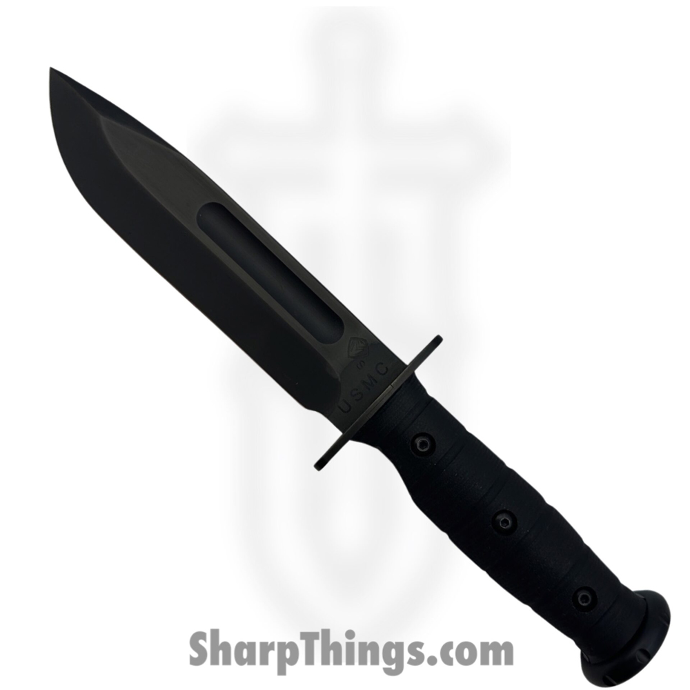 280ae64b-266d-401d-a81b-0cb35b9ab316_MK103SPQ-10LE-SPQ3-Q4_1.jpg Medford Knife and Tool - MK103SPQ-10LE-SPQ3-Q4 - USMC Fighter - Fixed Blade Knife - S35VN PVD Drop Point - G10 - OD Green - Image 1