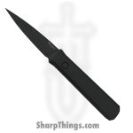 ProTech - 921 Swat - Godfather - Automatic Knife - 154CM Black Spear Point - 6061-T6 Aluminum - Black
