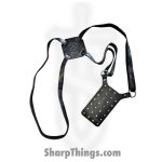 Bastinelli Creations - BAS211 - Leather Shoulder Holster - Black