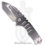 Medford Knife - MK029STT-01TM-TSCS-BN - Praetorian Genesis "T" Tanto Folder - Tumbled S35VN - Titanium