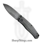 Civivi - CIVC22007DS1 - Sokoke Linerlock - Folding Knife - Damascus Drop Point - Micarta - Black