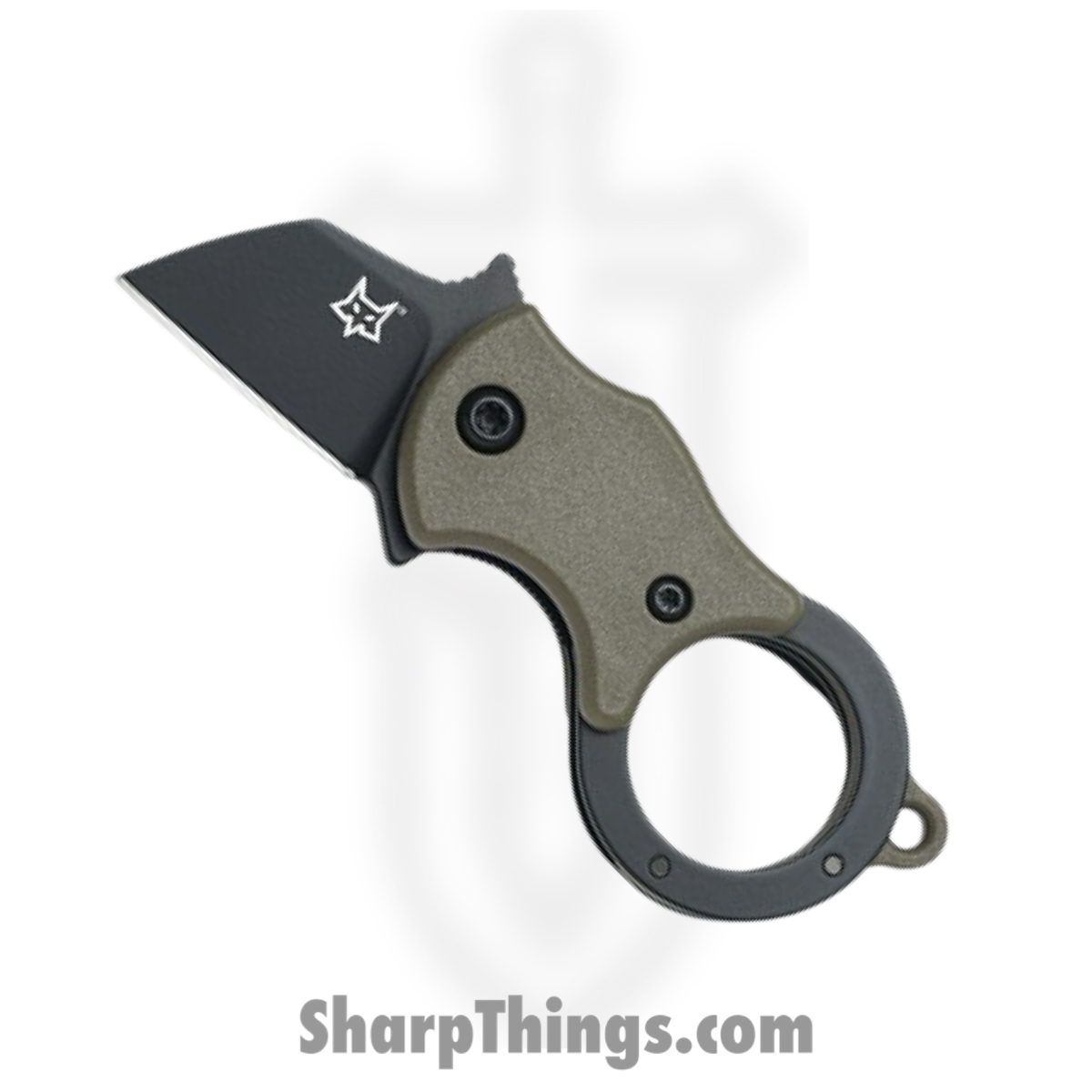 2be44f76-5190-4c35-8918-a4efca11954e_FOX536ODB_1.jpg Fox Knives - FOX536ODB - Mini-Ta - Folding Knife - 1.4116 Stainless Coated Wharncliffe - FRN - OD Green - Image 1