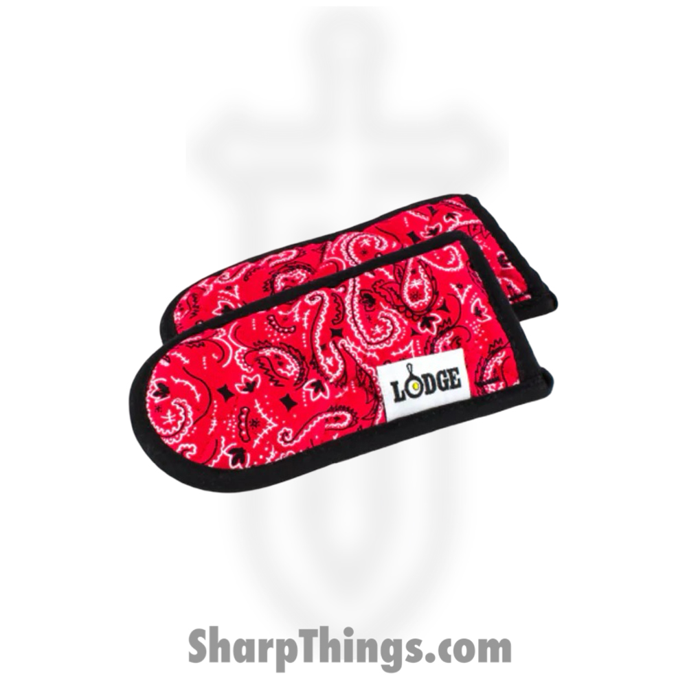 2c60d0d3-bb74-48d1-b35a-48c2c089b519_HHBAN41_1.jpg Lodge - HHBAN41 - Set of 2 Hot Handle Holders - Red Bandana - Image 1