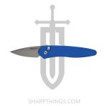ProTech - 3605-BLUE - Half-Breed - Automatic Knife - S35VN Stonewash Spear Point - Aluminum - Blue