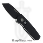 ProTech - R5203 - Runt 5 - Automatic Knife - CPM 20CV Coated Reverse Tanto - Aluminum - Black