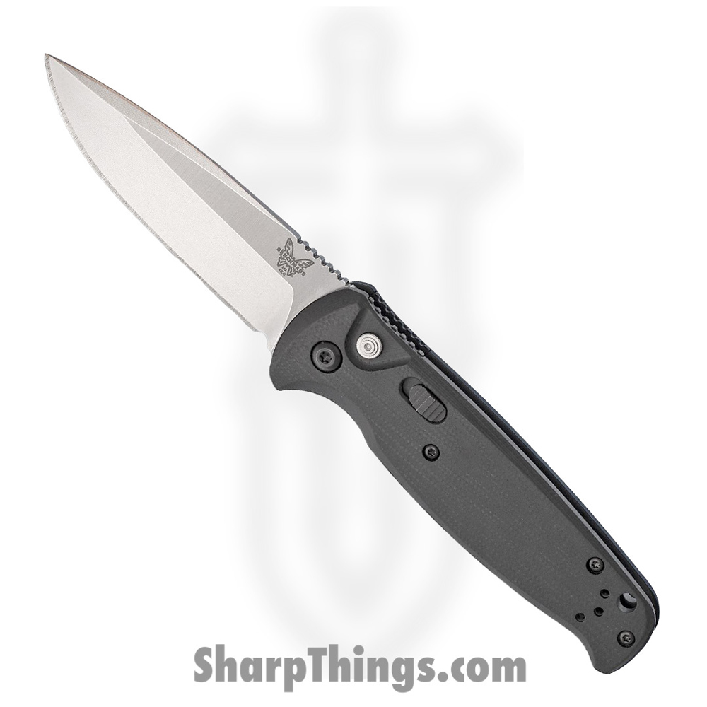 2e0dff6d-863c-4fa7-9283-c82e805d73d0_4300_1.jpg Benchmade - 4300 - Composite Lite (CLA) - Automatic Knife - 154CM Stonewash Drop Point - G10 - Black - Image 1