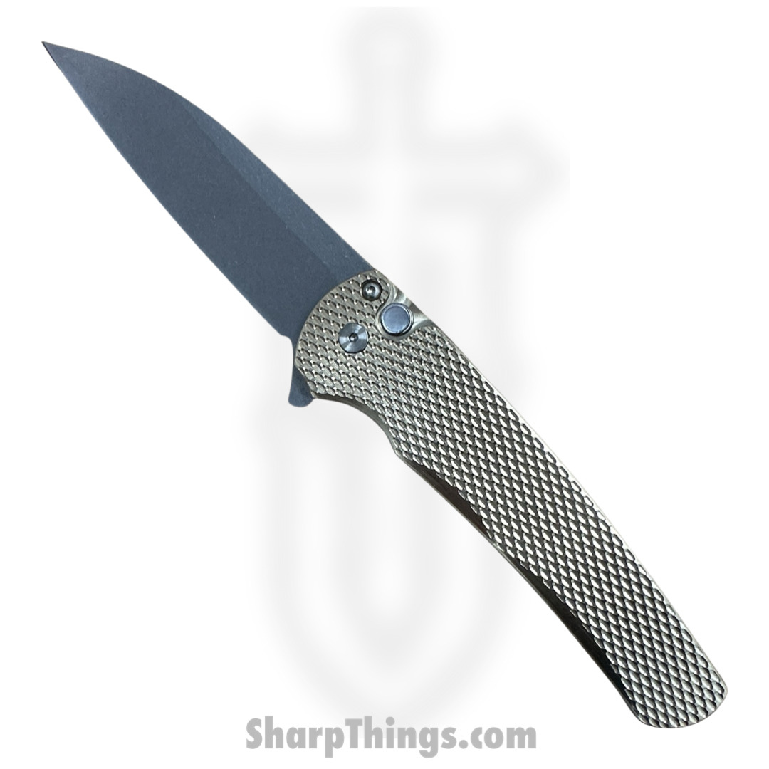 2e219779-99f3-4c39-9ca7-be7bf16bd59e_5311_1.jpg ProTech - 5311 - Malibu Bronze Custom - Folding Knife - Magnacut Stonewash Wharncliffe - Aluminum - Bronze - Image 1