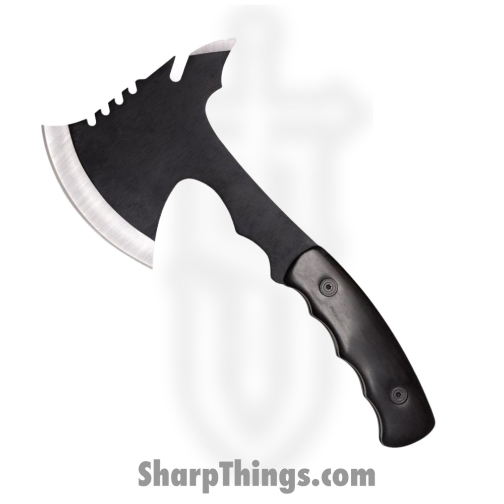 2ecb019b-9a4b-4e20-9e29-fc918b07c38b_9074bk_1.jpg Razor Tactical - 9074bk - 13.25" Axe - Axe - 440 SS Two Tone - Wood - Black - Image 1