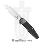 Defcon - TF6010BK - JK Series - Folding Knife - 14C28N Satin Drop Point - G10 - Black