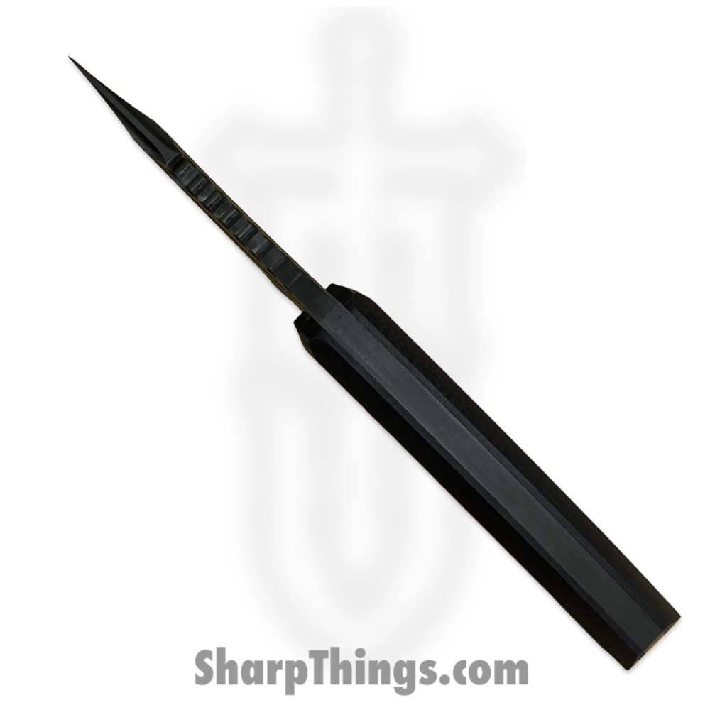 3159a88a-b357-4fa4-bbc2-ad2c9308d604_DB-C1-FB-Blk_1.jpg Dishonor Blades - DB-C1-FB-Blk - Chimera Edc - Fixed Blade Knife - Uddeholm Rigor (A2) Flat Black Coated Mod. Wharncliffe - G10 - Black - Image 1