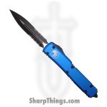 Microtech - 122-2BL - Ultratech - OTF Auto - 122-2BL Ultratech OTF Auto - 6061-T6 Aluminum - Blue