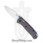 Benchmade - 533-3 - Mini Bugout - Folding Knife - S30V Satin Drop Point - Carbon Fiber - Black