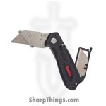 Smith's Sharpeners - AC51244 - Edge Work-Site Razor Knife - Folding Knife - Stainless - GRN - Black