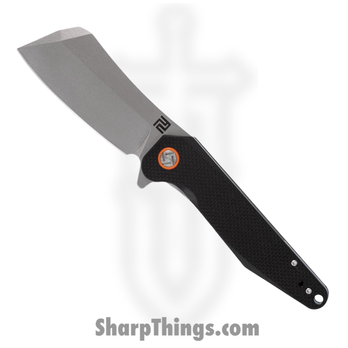 34288fa4-094c-4240-a343-dac7fec7f32e_ATZ1803PBKF_1.jpg Artisan Cutlery - ATZ1803PBKF - Osprey - Folding Knife - D2 Stonewash Drop Point - G10 - Black - Image 1