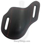 Cave Blades - LgBltHlstrP - Large Full Grain Leather Hip Knife Holster - Plain