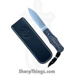Jack Wolf Knives - VAMPI-FX-01-CC-80S - Vampire FIXedc - Fixed Blade Knife - S90V Satin Spear Point - Camo Carbon - Multi