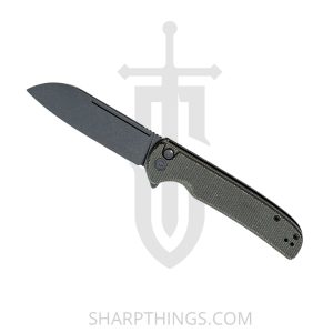 Civivi - CIVC200222 - Chevalier Button Lock Folding Knife - 14C28N Micarta - Green