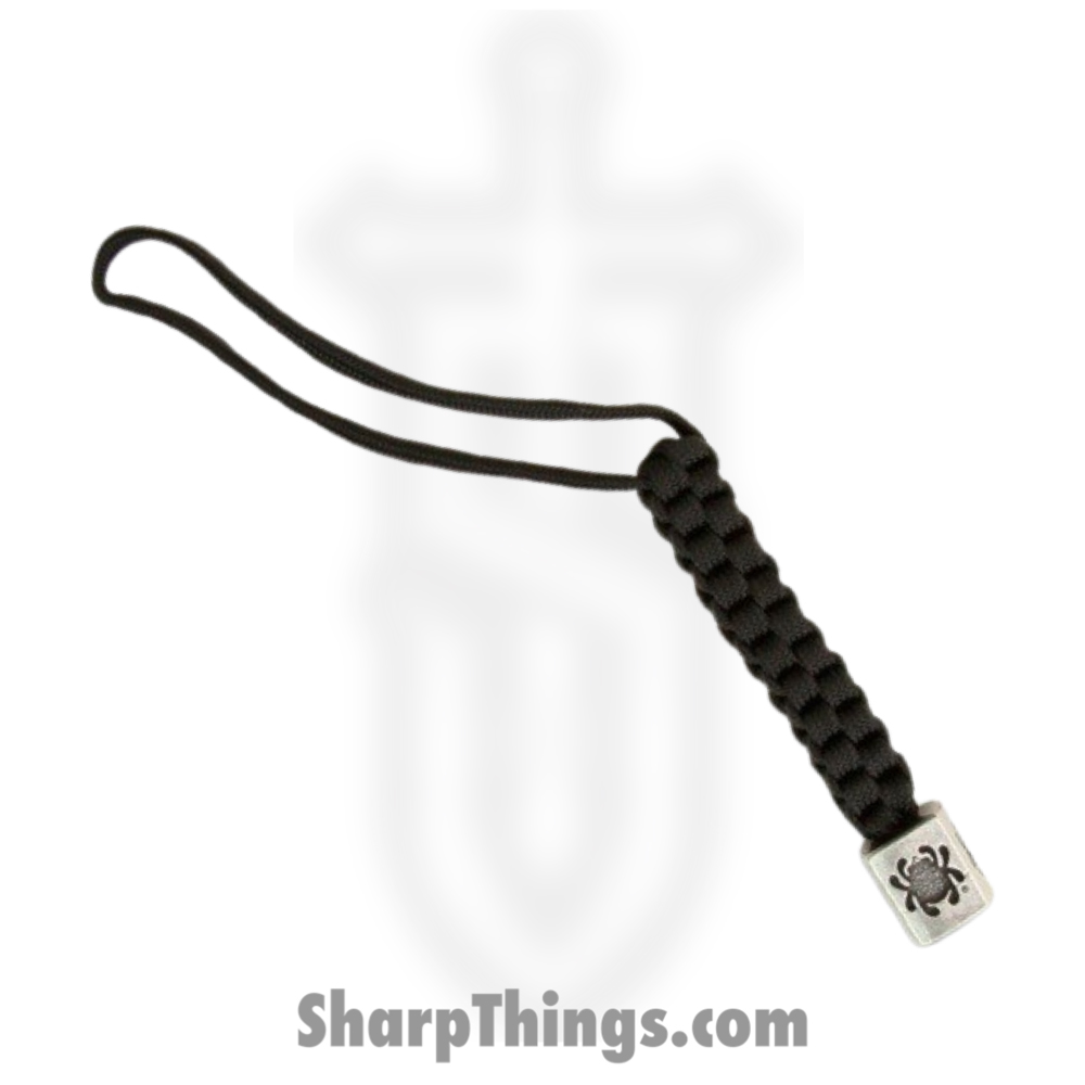 34d1214d-cc35-4460-867e-93c3ab956fe0_SCBEAD1LY_1.jpg Spyderco - SCBEAD1LY - Pewter Bead Lanyard - Skull - Black - Image 1