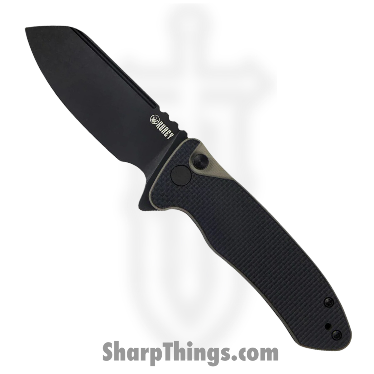 356c73c0-4dce-4565-891b-06b7c4c65132_KUB336F_1.jpg Kubey - KUB336F - Creon - Folding Knife - AUS-10A Coated Reverse Tanto - G10 - Black Tan - Image 1