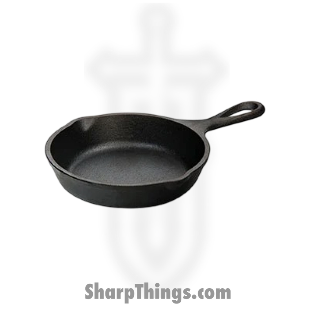 360a2314-fc5c-48f9-8d21-e9085d661e98_L5MS_1.jpg Lodge - L5MS - 5 Inch Seasoned Cast Iron Skillet - Black - Image 1