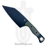 Benchmade - 4010BK-01 - Station Knife - Fixed Blade Knife - CPM-154 DLC Clip Point - G10 - OD Green, Black